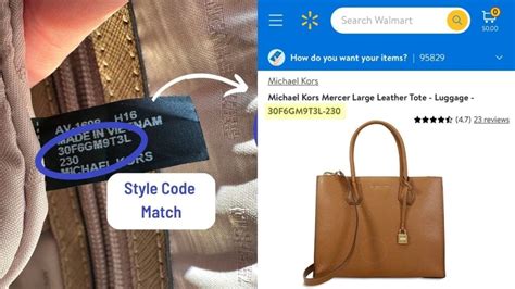 pics of real and fake mk bags|michael kors serial number check.